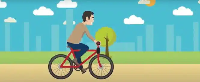What do bicycles have to do with fall prevention?